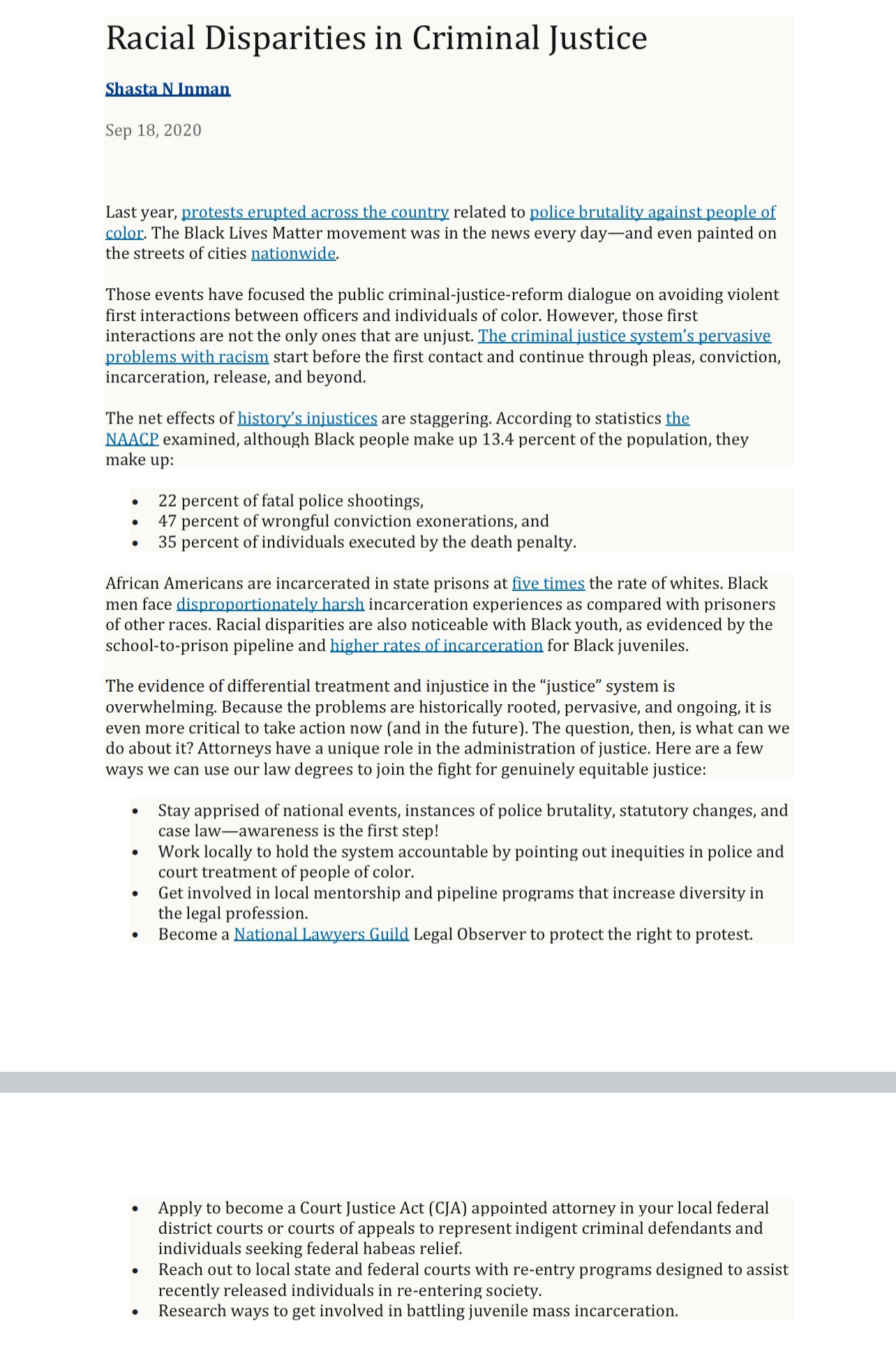 what issues are discussed in the materials you reviewed that are 'fixable'