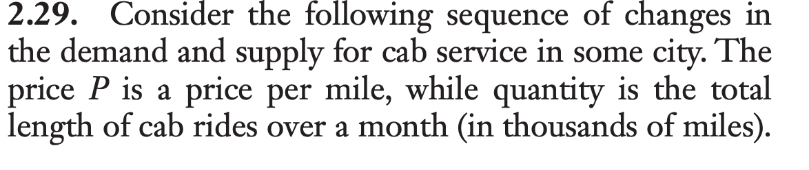 I need help with the below question : 2.29. Consider the following