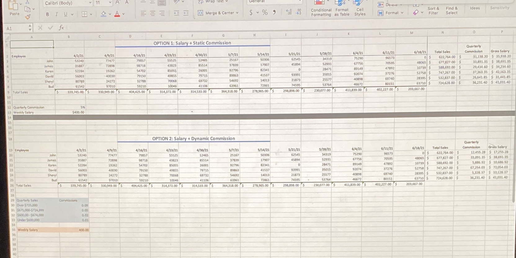 Analysis for Your Organization 2. Download this Salary Comparison Workbook & and