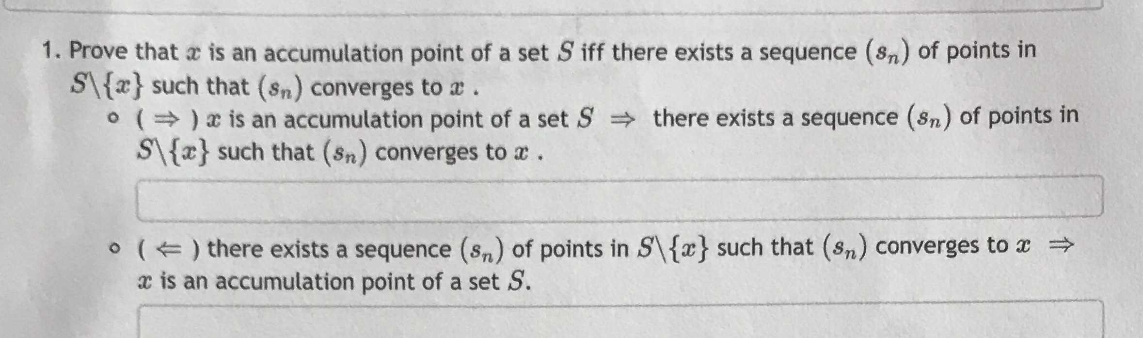 Could Someone please help me with this problem 1. Prove that a