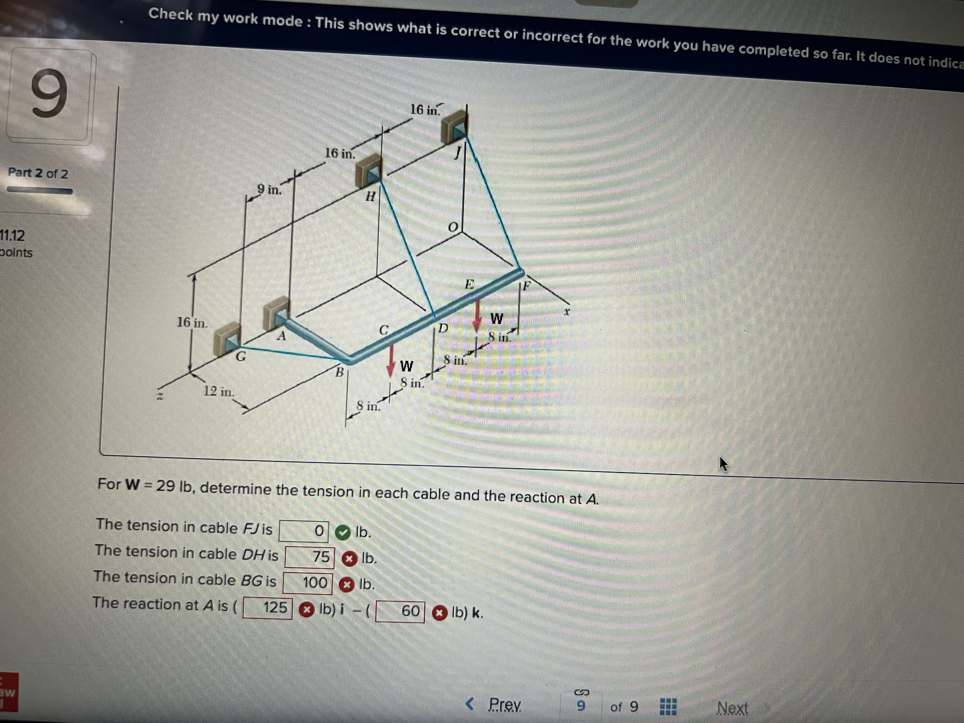will be unable to return to this part. A rigid L-shaped member