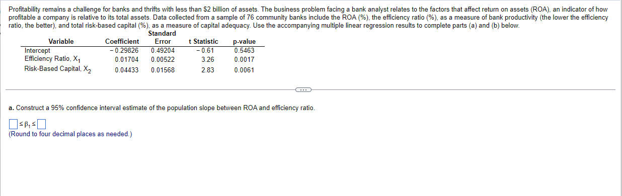 parts (a) through (c) below. n=25 by =15 b2 =20 Spy =4