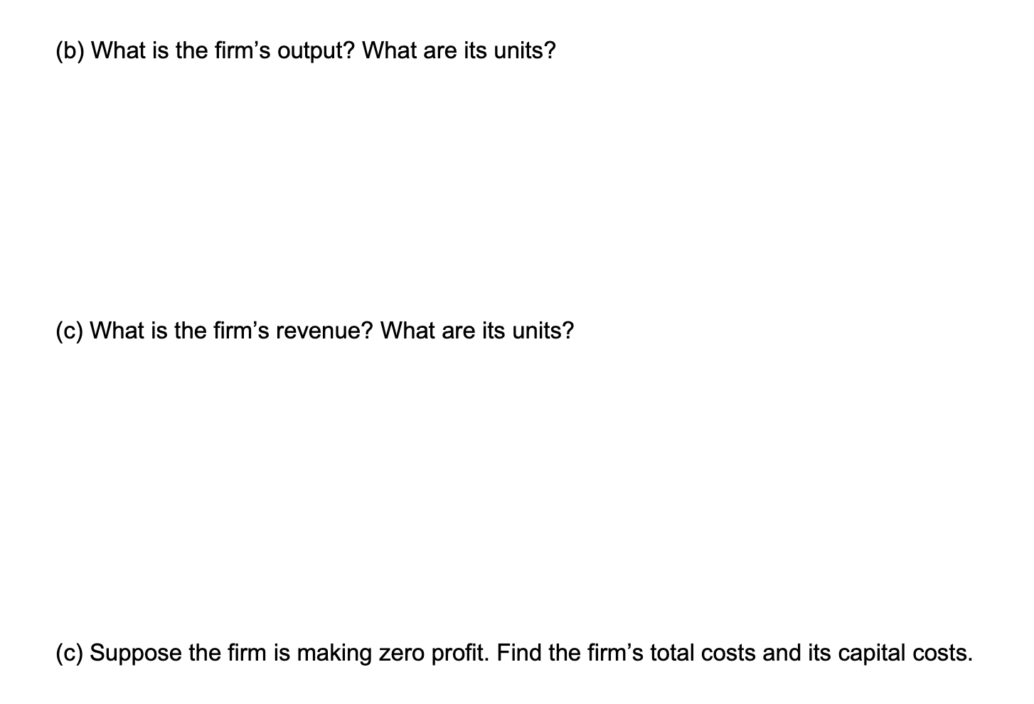and the firm is stuck with K = 40. The price of