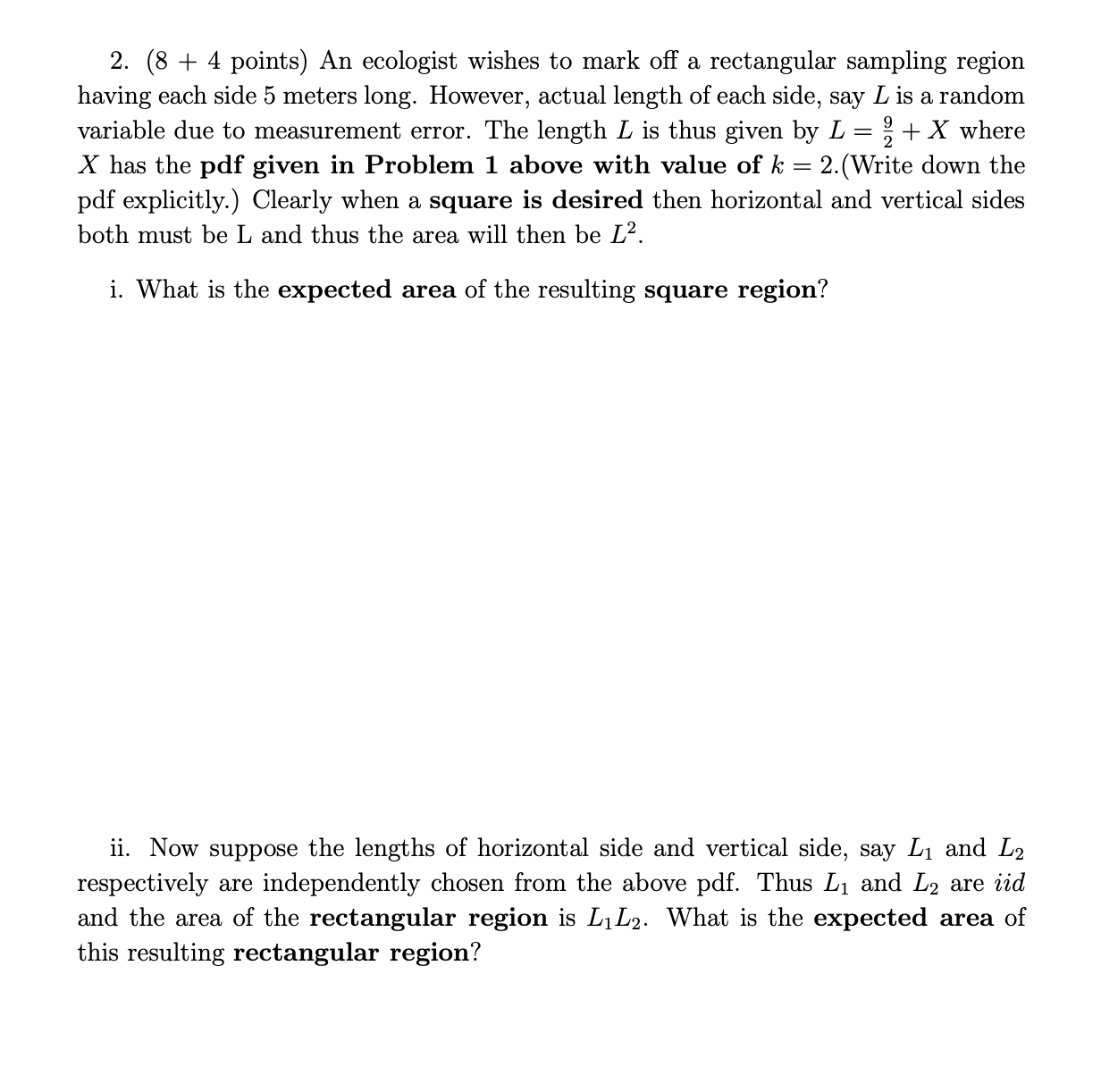 X is given by The pdf is, f(:I:;k) = O-xk :1:), ifO