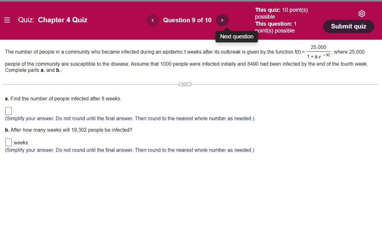 places as needed.) The value of k is .(Type an exact answer