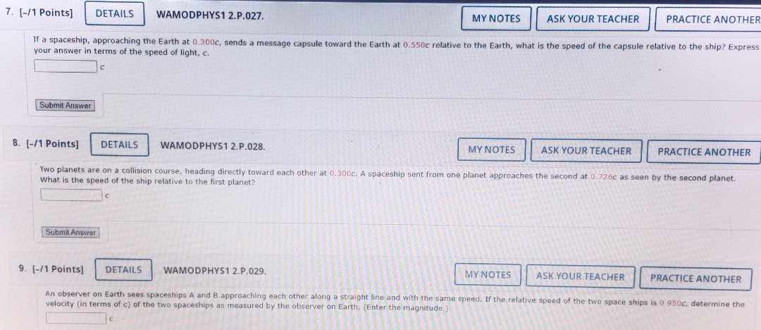 relative to K in terms of the speed of light c. (b)