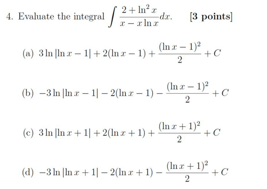  \ftan 1 sin 7. Evaluate the integral + tan x2 cos