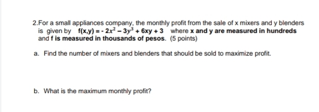 This is IN Calculus. Answer what is required. Provide clean and clear