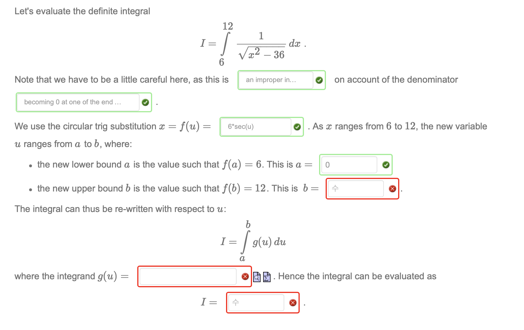 How to solve these 3 question?1. Let's evaluate the definite integral 12