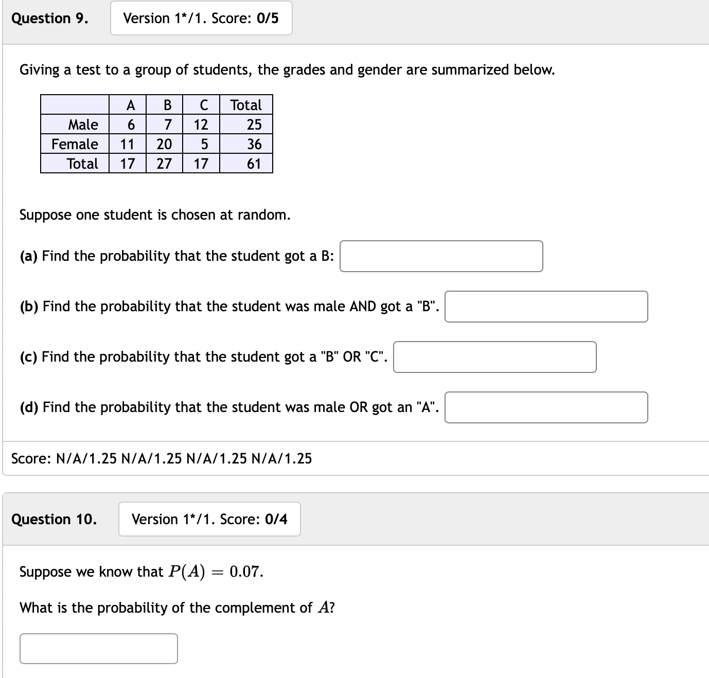 coin 6 times, what is the probability of each of the following?