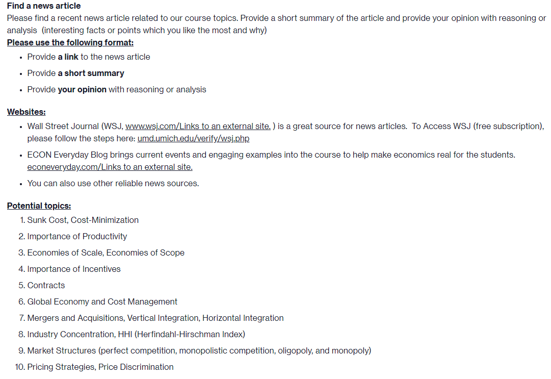 Find a news article Please find a recent news article related