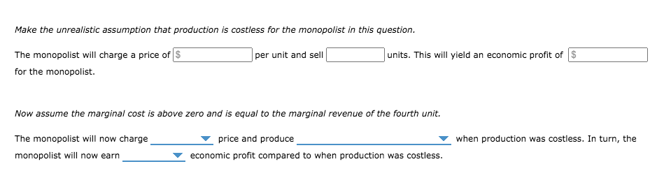the following demand schedule to answer the questions that follow. Price (P)