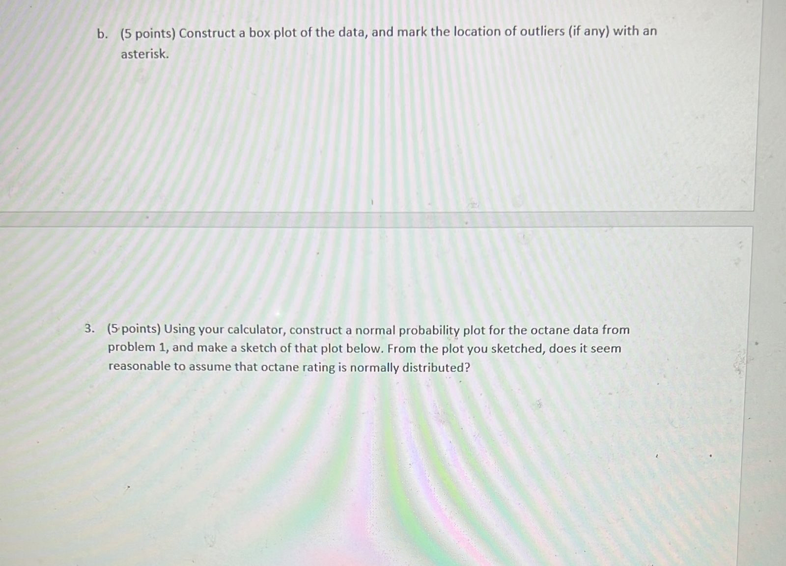 been rounded to the nearest whole value) on the motor fuel octane