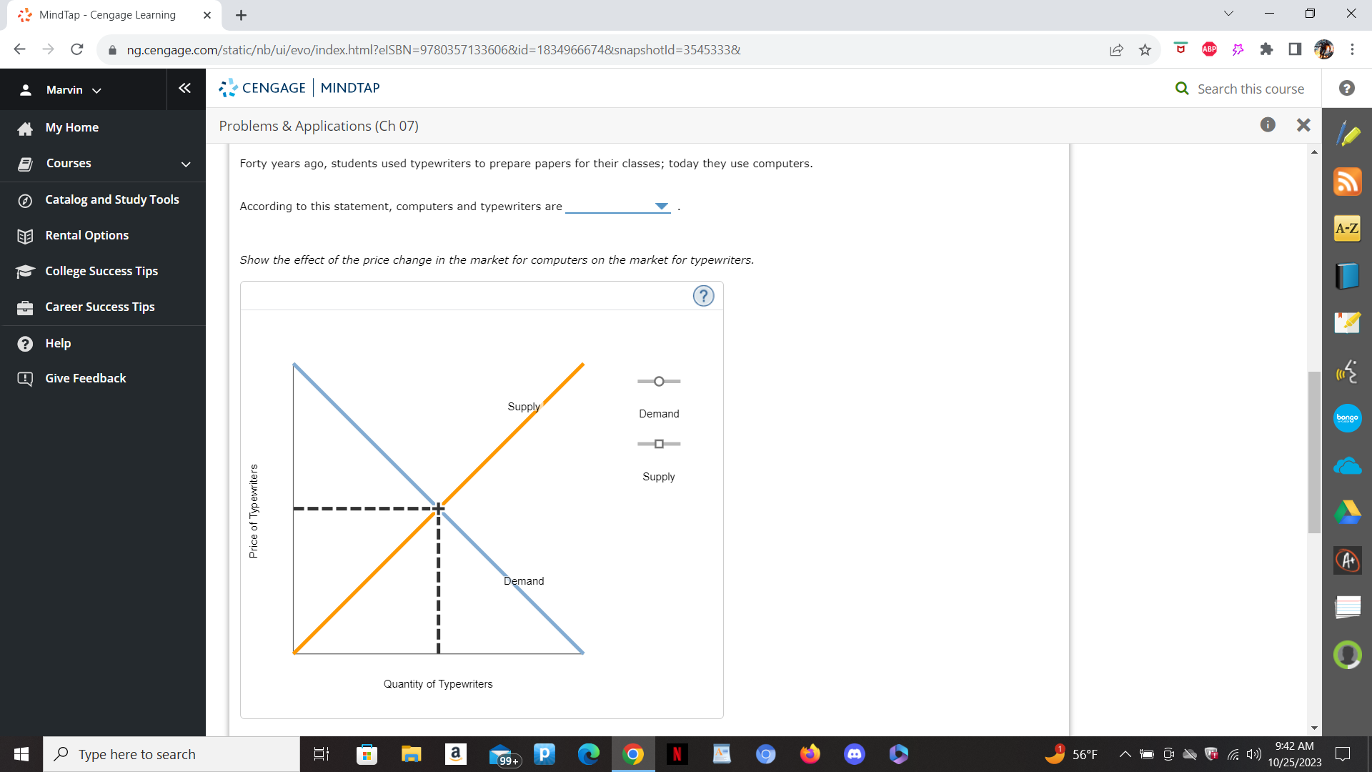 ng.cengage.com/staticb/ui/evo/index.html?eISBN=9780357133606&id=1834966674&snapshotld=3545333& ABP Marvin v CENGAGE MINDTAP Q Search this course ? My