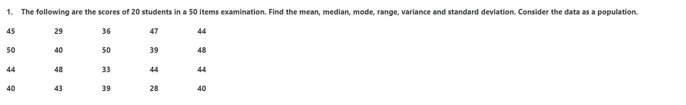 PLEASE HELP ME ASAP, ANSWER THIS WITH COMPLETE SOLUTIONThe following are the