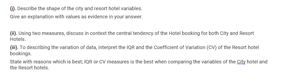 database includes information such as when the booking was made, length of