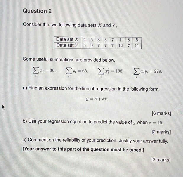 plz solve step by step correctly Question 2 Consider the two following