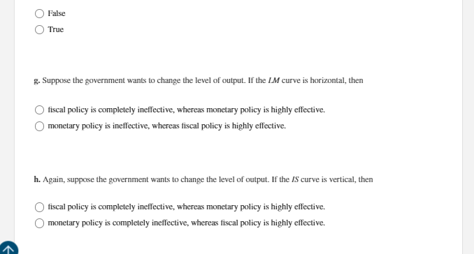 If investment does not depend on the interest rate, the LM curve