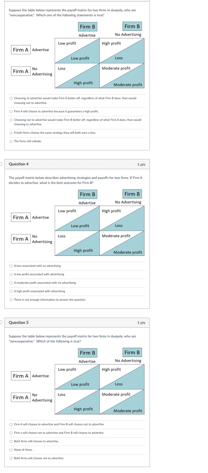 firm under monopolistic competition. What would each curve represent? Cost and Price