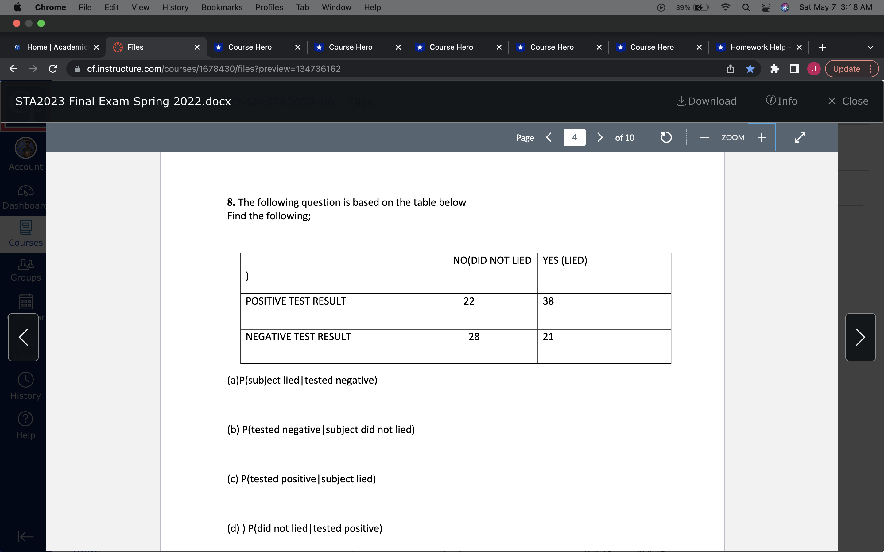  Chrome File Edit View History Bookmarks Profiles Window Help 39% Q