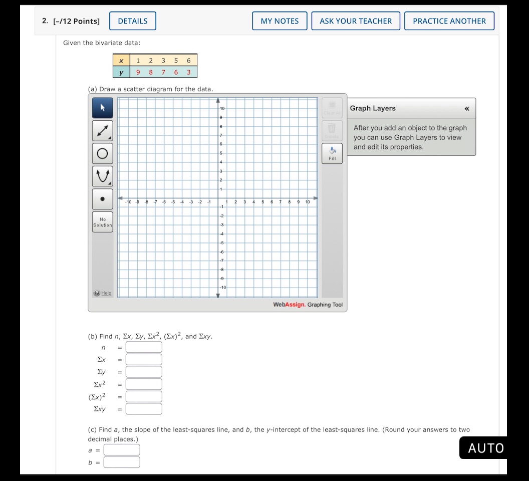  2. [-/12 Points] DETAILS MY NOTES ASK YOUR TEACHER PRACTICE ANOTHER