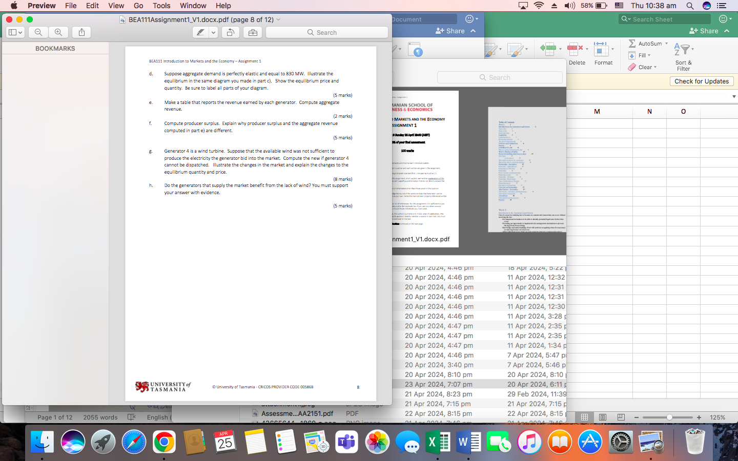 D X E BEA111 Assessment.d x S [Solved] you work for x