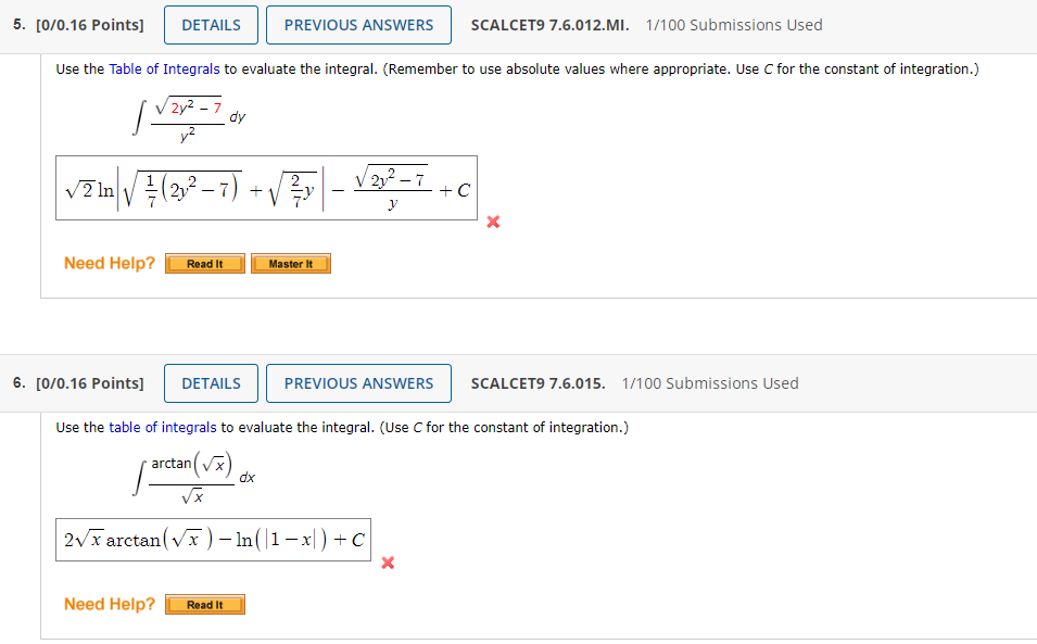 NC a In U+ V + C 2 to evaluate the following