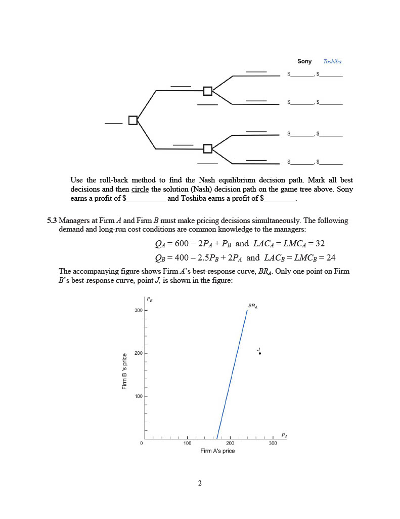 and Kaiser, duopolists in the market for primary aluminum ingot, choose prices