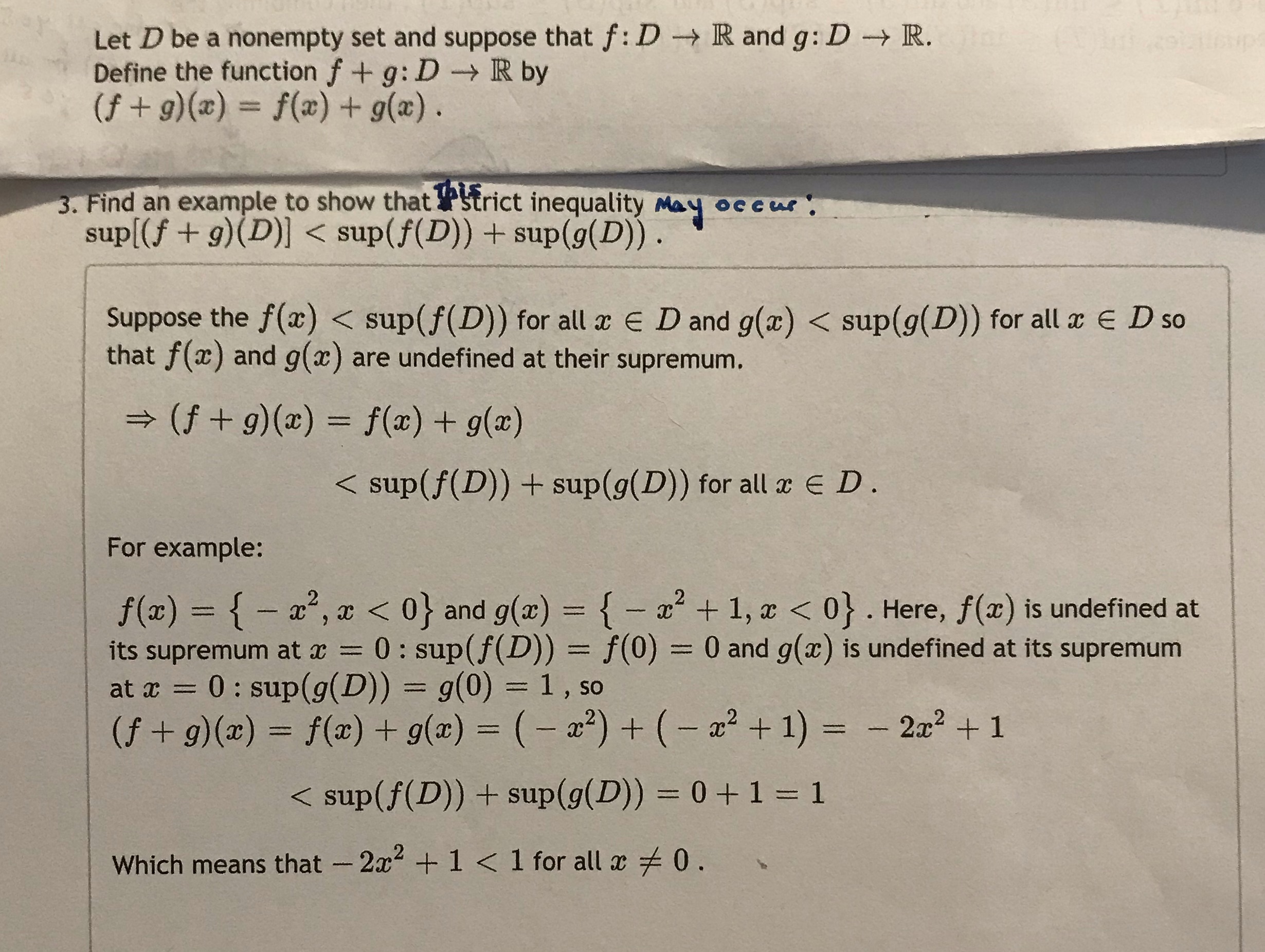 Could someone please check my work Let D be a nonempty set