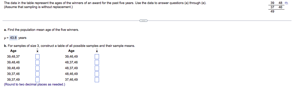 6. 9, 12 :I As the sample size decreases. the sampling distribution