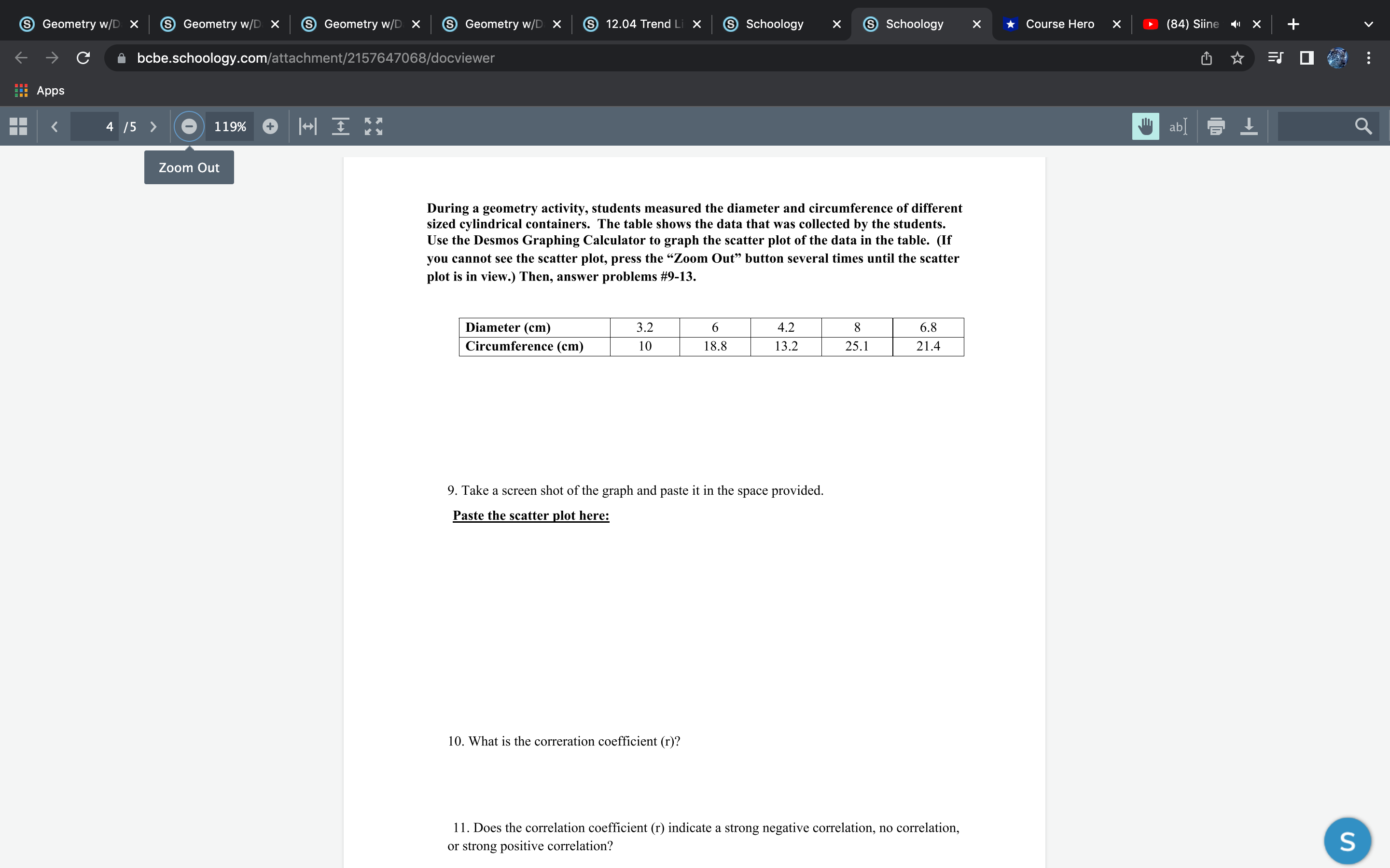 Geometry w/D X Geometry w/D X Geometry w/D X Geometry w/D