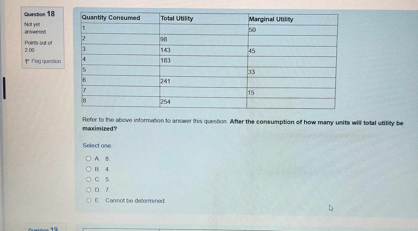 to the above information to answer this question. What is the total