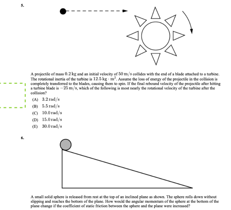at rest in position A. The extra mass is then given a
