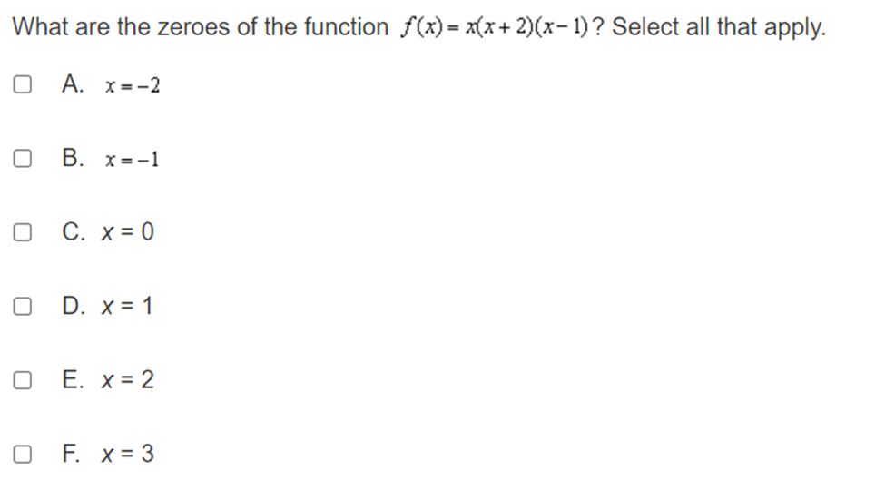 all that apply. [:1 A. (0.5) C] B. (3.13) C] C. (1,4)