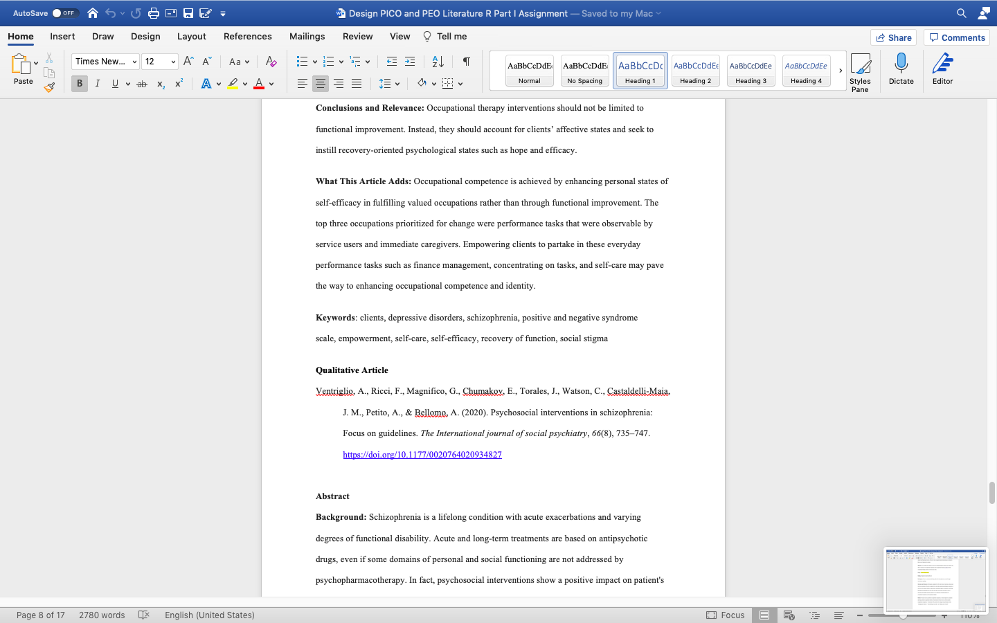 Heading 3 Heading 4 Styles Dictate Editor Pane Abstracts and references Qualitative