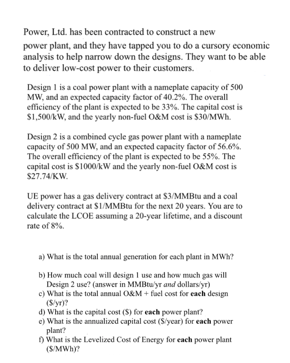 Hi please use the given information to answer each part of the