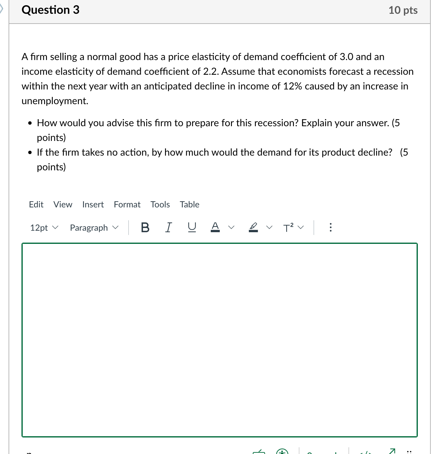 4 6 8 10 Quantity WWW. ECONOMICSHELP.ORGUse the space here to calculate
