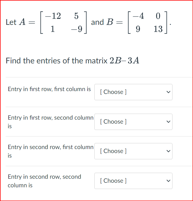 O -6 0 6 O Infinitely many solutions (dependent system) 0 3