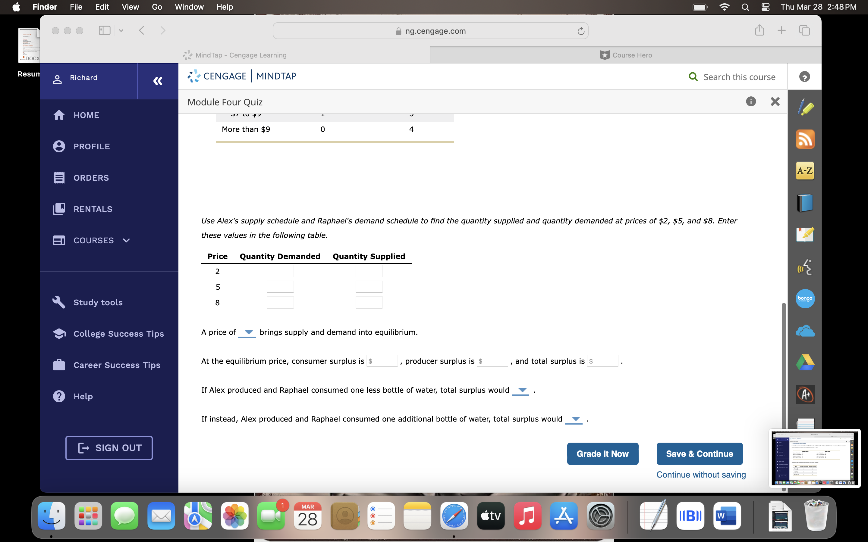 28 2:48PM @ ng.cengage.com TP 72 CENGAGE | MINDTAP Q search this