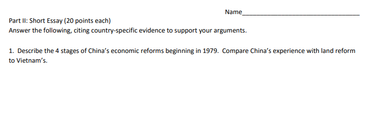 Can anyone help me answer these questions for my class Economy of