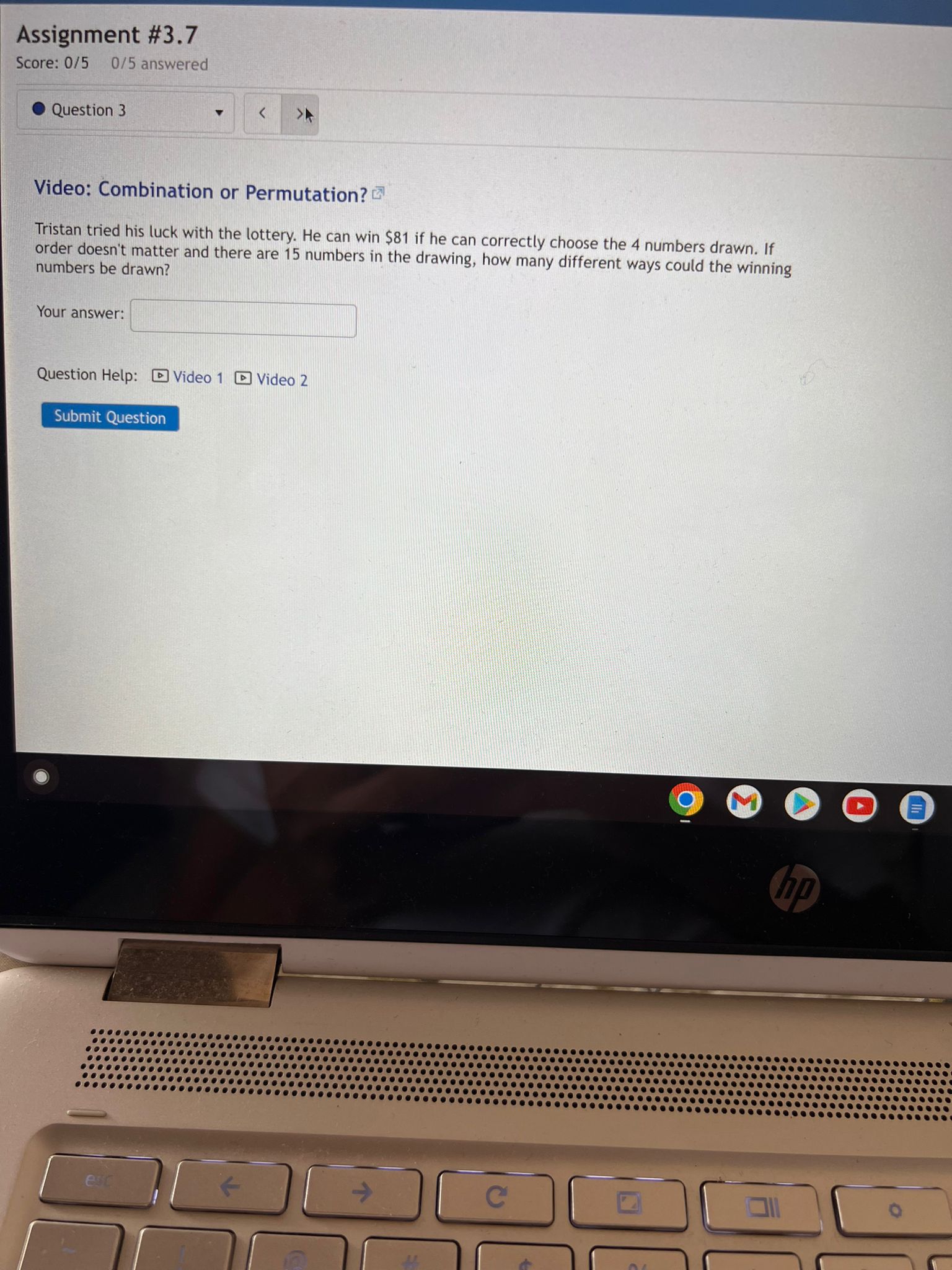 the front row if the class has 14 students? Your answer: Question