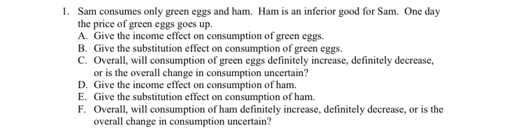 Please answer in terms of if the effect will be negative or