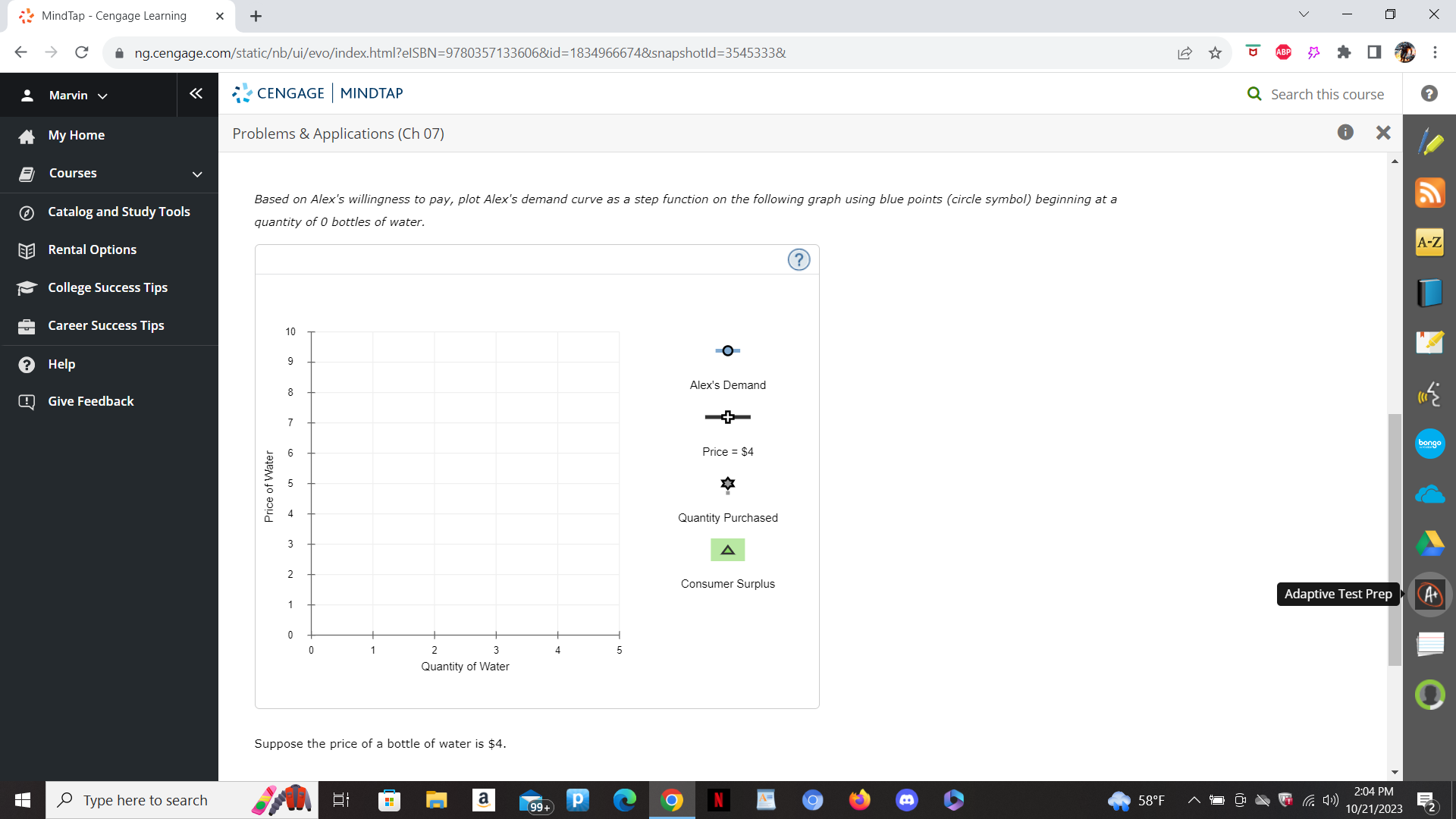 ng.cengage.com/staticb/ui/evo/index.html?eISBN=9780357133606&id=1834966674&snapshotld=3545333& ABP Marvin v CENGAGE |MINDTAP Q Search this course ? My
