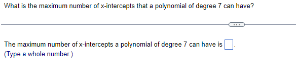 that could have the graph? (B) Is the leading coefcient of the