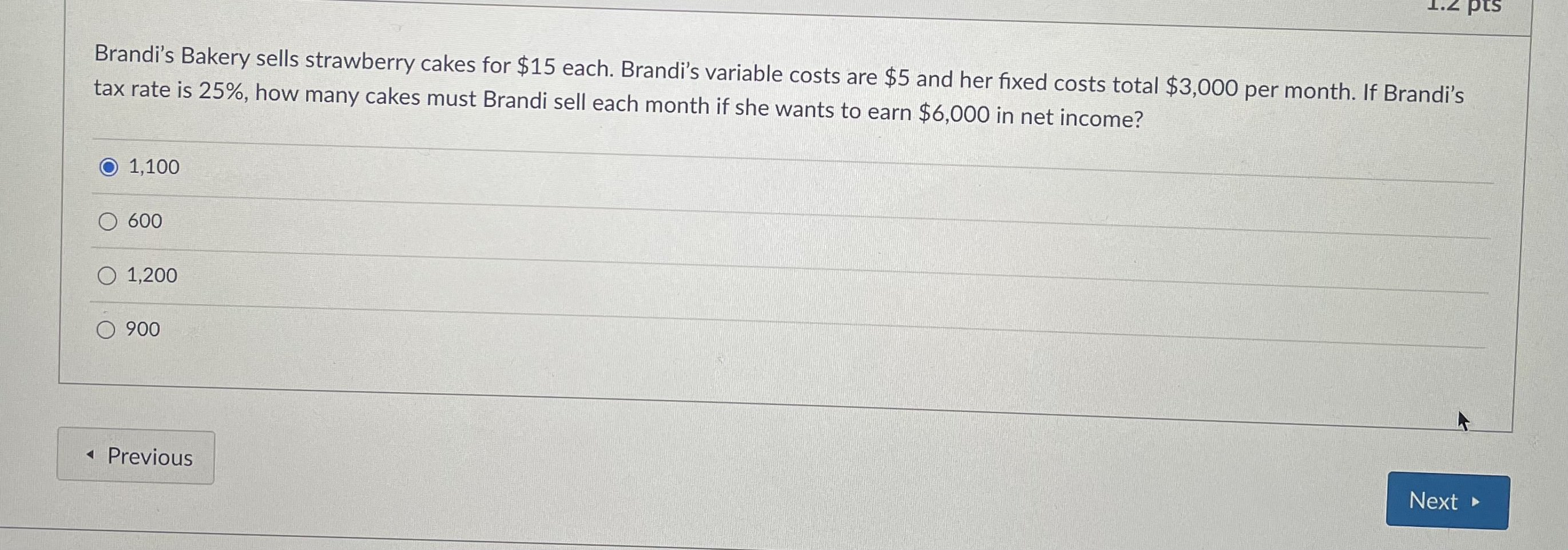 If Bluegreen's markup percentage on variable cost is 25% and its gross