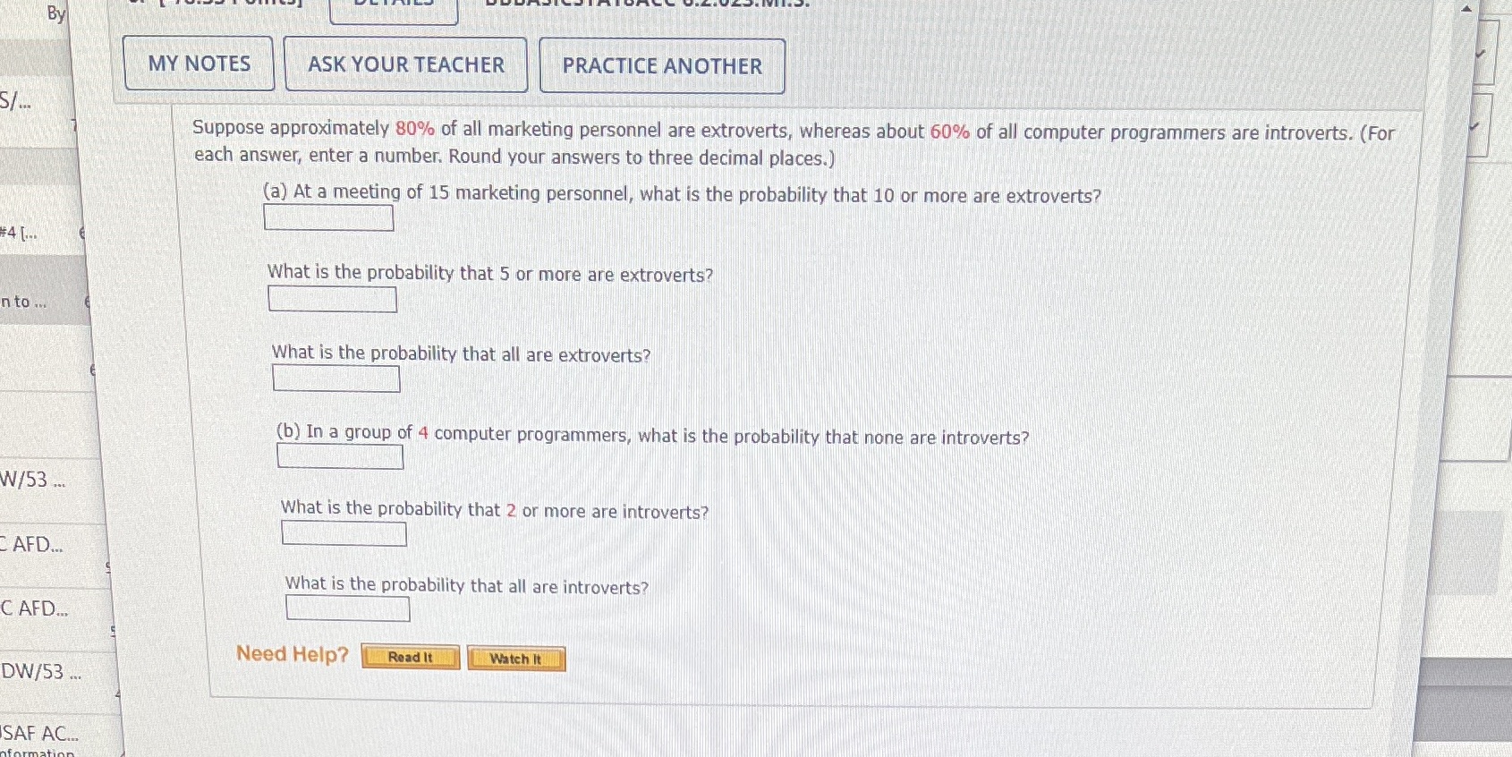  By MY NOTES ASK YOUR TEACHER PRACTICE ANOTHER S/... Suppose approximately