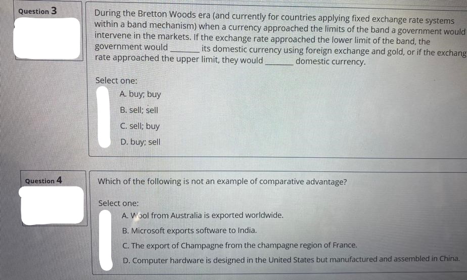Hi, Could you please help me answer the 4 questions below? I