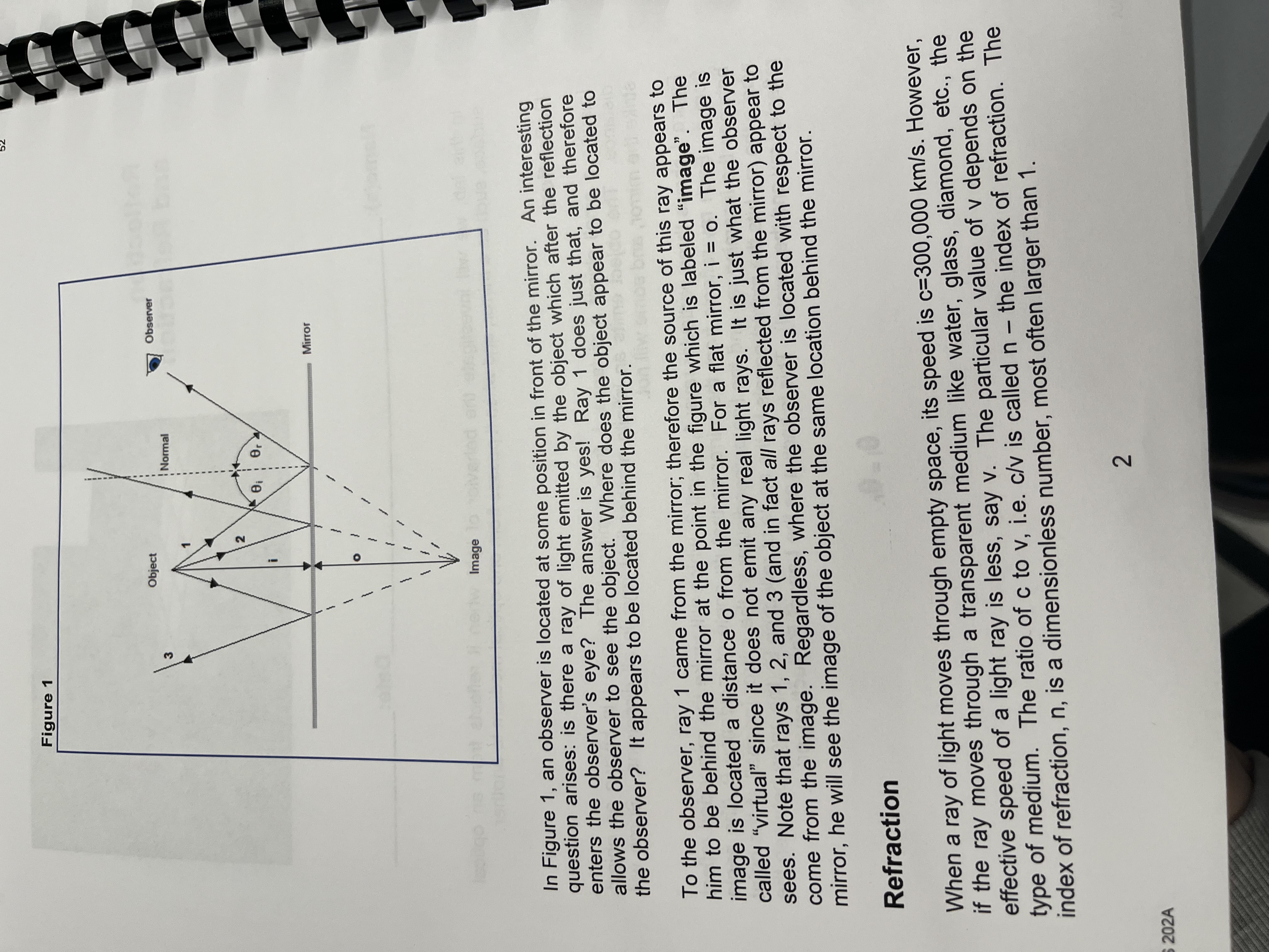 investigate the behavior of light when it reflects from an optical surface,