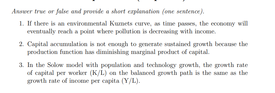 DO NOT USE CHATGPT! - Y - s, Answer true or false