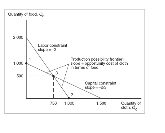 of one machine-hour, r, and one work-hour, w. In a competitive market,